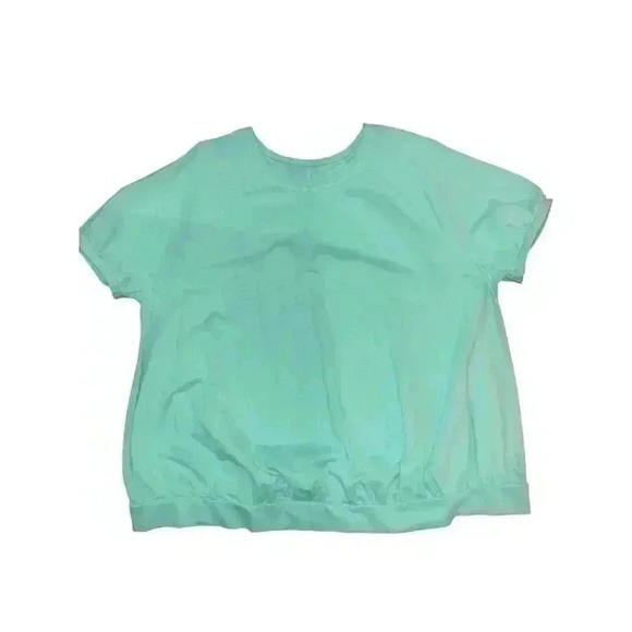 Lane Bryant Short Sleeve Top Teal size 22/24 NEW - Picture 1 of 5